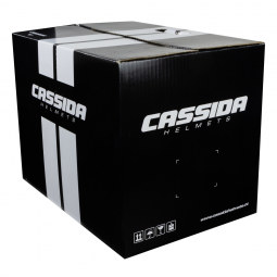 Moto přilba CASSIDA Cup Two bílo-černá