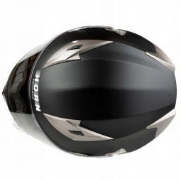 Moto přilba HORN H829S ECO + PLEXI BLACK